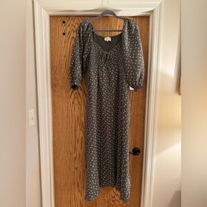 Worth Collective Cecilia Dress 100% Cotton Large